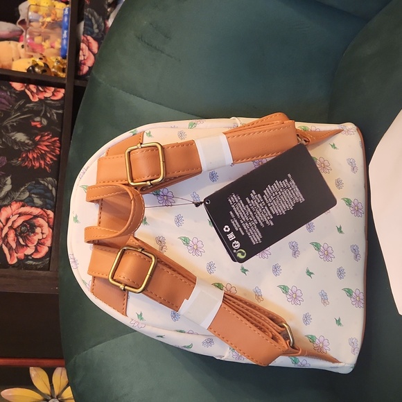 NWT Bambi and BFF flower loungefly mini backpack - Picture 6 of 6